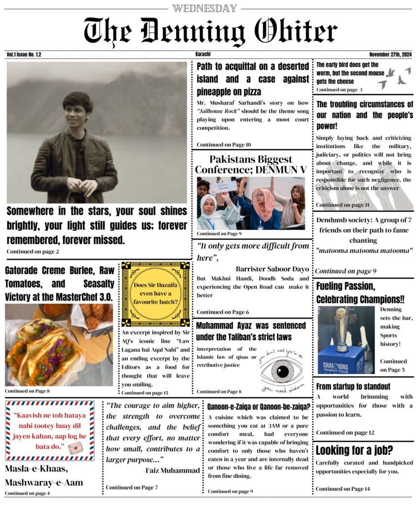The Denning Obiter Vol 1 Issue No. 1.2 page 0001 scaled